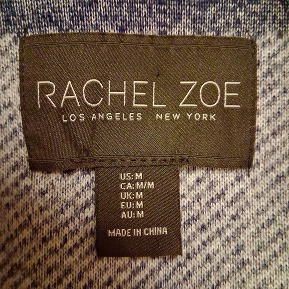 RACHEL ZOE Plaid Jacket Lightweight Women's Size Medium - Picture 12 of 13